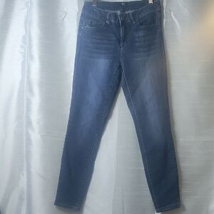 Blue Skinny Jeans with Classic‎ Indigo Wash